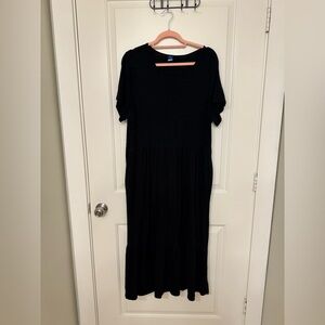 Old Navy Black Maxi Dress